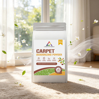 Poudre désodorisante pour tapis d'animaux avec logo personnalisé, nettoyant pour tapis d'animaux, élimination des odeurs, désodorisant à l'odeur fraîche