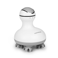 Masseur électrique de cuir chevelu, appareil intelligent, étanche, recharge par USB, pour soulager les poignées