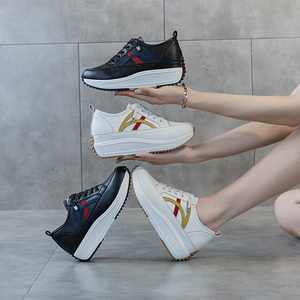 Zapatos de Plataforma con Suela Gruesa y Antideslizante de Moda, de Alta Calidad, con Amortiguación Ligera, Zapatos Casuales para Caminar para Mujer - Product Image 6