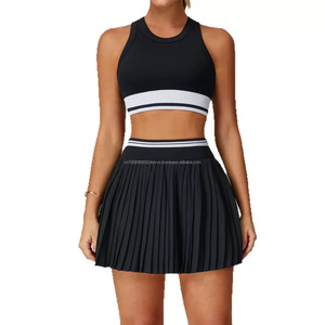 2 Piece Girls Top Quality Pilates Sportswear Gym Fitness Clothing Women Active Wear Yoga Set along with Matching Scrunchie - Product Image 4