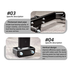 Attrezzatura per Sollevamento Pesi Professionale, Barra Aperta per Trap Bar - Product Image 4