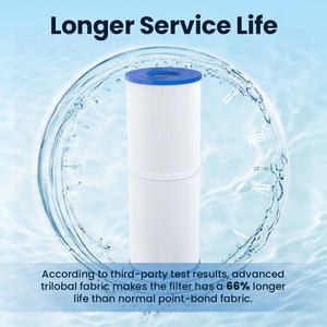 Cartouche filtrante pour piscine et spa 6CH-352, 35 pieds carrés. Pieds Filtre à Skim de Haute Qualité pour Piscines – Équipement de Filtration d'Eau - Product Image 2