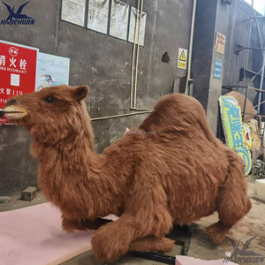 Zigong haichuan cao mô phỏng cuộc sống Kích thước animatronic mô hình lạc đà cho vườn thú công viên vườn trung tâm mua sắm - Product Image 1