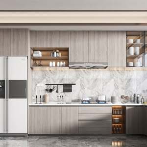 Solid Wood Walnut Kitchen <b>Cabinets</b> Solid Wood Walnut Kitchen <b>Cabinets</b> Kitchen <b>Cabinets</b> Flat Pack Solid Wood - Product Image 5