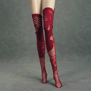 Nuovo Arrivo: Calze Elasticizzate in Pizzo da 30 cm per <span class=keywords><strong>Bambole</strong></span> BB, Scala 1/6, per Vestire <span class=keywords><strong>Bambole</strong></span> in Miniatura Fai-da-Te, Ottima Lavorazione Artigianale - Product Image 1