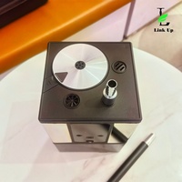 Nouveau modèle de chicha électrique carrée, alimentée par batterie, écologique, portable, pour les voyages, les fêtes, les bars, les cafés, sans charbon, chicha