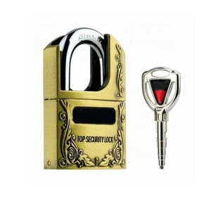 Candado de Alta Seguridad, Resistente, de Aleación de Zinc, con Protección de Media Cilindrada - Product Image 1