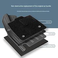 Tapis de sol de voiture en TPE sur mesure pour BYD Qin Plus DM-i 2023 Destroyer 05, tapis de sol toutes saisons imperméables, vente en gros d'usine