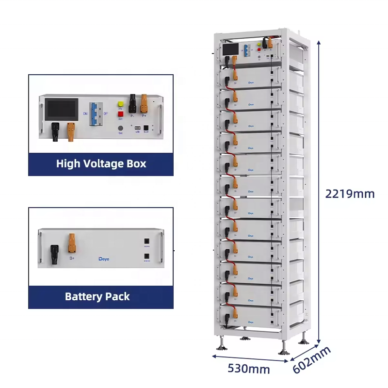 Deye BOS-G Pro Lifepo4 Battery HV Control Box 3U Rack