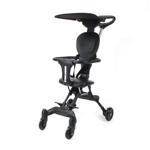 2025 Dễ dàng thiết kế mới có thể gập lại xe đẩy em bé Jogger tàu sân bay với tán - Product Image 3