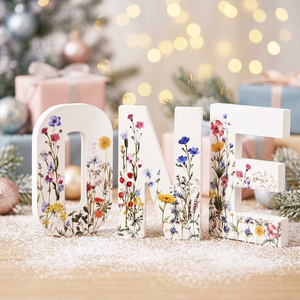 Letrero de Madera con Flores Silvestres para Primer <span class=keywords><strong>Cumpleaños</strong></span>, Accesorio para <span class=keywords><strong>Fotos</strong></span> de Baby Shower, Decoración para Primer <span class=keywords><strong>Cumpleaños</strong></span>, Centro de Mesa para <span class=keywords><strong>Pastel</strong></span> - Product Image 1