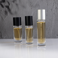 Bouteille de récipient de parfums de petites tailles 10/15/20ml bouteille transparente en Stock bouteille de parfum en verre pulvérisateur à sertir prix de gros