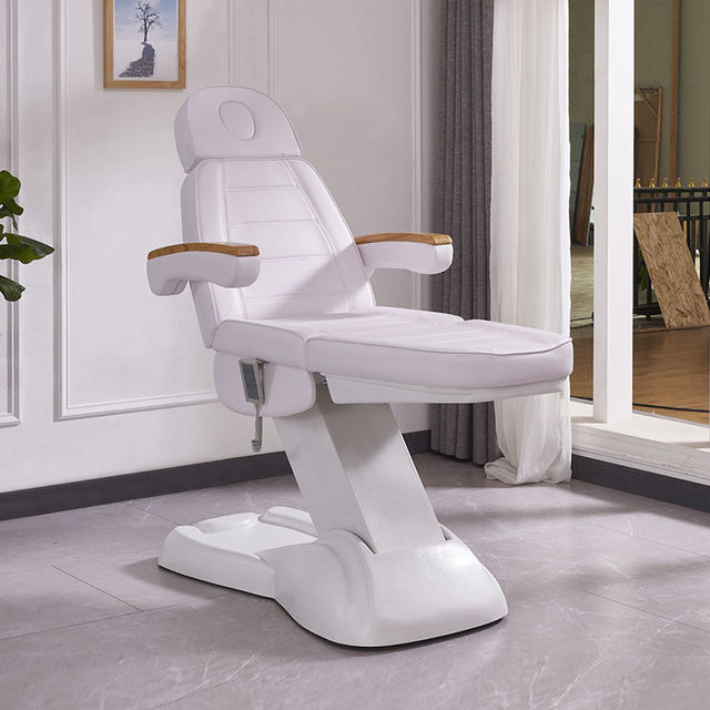 Electronic Home Massage Chair Bed Beauty Salon Facial Treatment Table Electric Clinic Bed 90 Degree