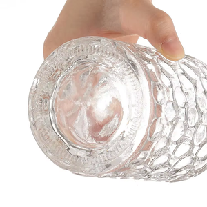 Bouteille en verre personnalisée de 500 ml, finition givrée, marquage à la main, <span class=keywords><strong>bouchon</strong></span> à vis, vide, pour stockage de vodka, rhum, tequila - Product Image 3