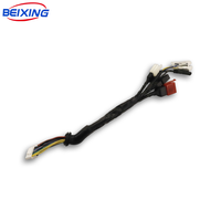 Harnais de câblage électronique personnalisés E00124, isolation PVC, conducteur en cuivre étamé, 12V, IP66, assemblage de câbles OEM/ODM, marque BeiXing