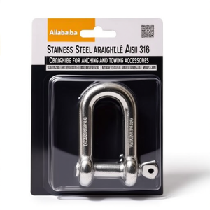 ตะขอเกี่ยวสแตนเลสทรงตรง AISI 316 สำหรับยึดจับและอุปกรณ์ลากจูง - Product Image 2