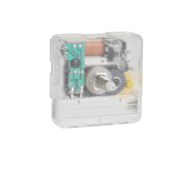 Hot-sell High Quality Full Transparent Quartz Square Modern Silent JH1668 Wall Clock Movement