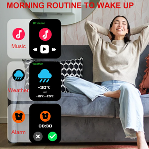 H9 Pro Max Thông Minh Đồng Hồ Quay Số Để Trả Lời Cuộc Gọi Calorie Theo Dõi Tin Nhắn Nhắc Nhở 24 Giờ Nhịp Tim Theo Dõi Sức Khỏe Bt Smartwatch - Product Image 5