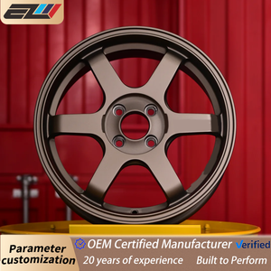 ล้ออัลลอยฟอร์จ EZW Performance ขนาด 18-22 นิ้ว สีบรอนซ์ซาติน 5 ก้าน สำหรับรถแข่ง - Product Image 1