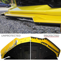 Chasis de parachoques automático labio delantero protección antiarañazos placa de deslizamiento pala frontal anticolisión Kit de tira decorativa antiraspado