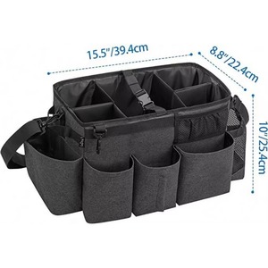 Bolsa de Limpieza Grande y Resistente con 4 Divisores Plegables, Bolsa para Artículos de Limpieza, Muestra Gratis - Product Image 6