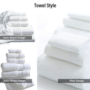 Serviettes de toilette blanches en coton 100% haute densité pour hôtels, spas, salons de beauté et centres de bien-être - Product Image 3