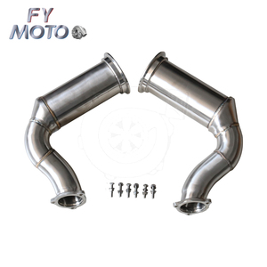 Scarico con tubo di scarico per coupé ibrida <span class=keywords><strong>Porsche</strong></span> <span class=keywords><strong>Cayenne</strong></span> <span class=keywords><strong>Turbo</strong></span>/<span class=keywords><strong>Cayenne</strong></span> <span class=keywords><strong>Turbo</strong></span> <span class=keywords><strong>S</strong></span> E-Hybrid 4.0 680 CV 2019 + - Product Image 2