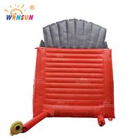 Combo de jeu de flipper gonflable Winsun pour les fêtes de carnaval sportives - Matériel en PVC, installation facile pour les enfants et les adultes