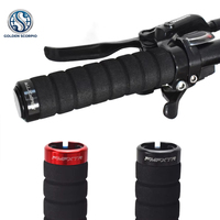 Poignées de guidon 132x34mm en éponge antidérapante pour VTT et vélo de route, pour le confort et le contrôle au cyclisme, accessoires