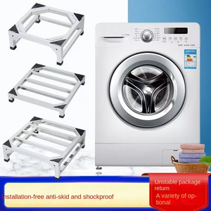 แท่นยกเครื่องซักผ้าและอบผ้าอเนกประสงค์ Sunsbuild โครงเหล็กแข็งแรงทนทานสำหรับบ้านและอพาร์ตเมนต์ - Product Image 4