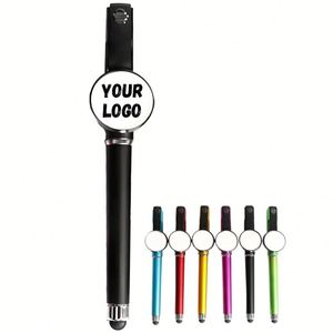 Multi-Functional Plastic Ballpoint <b>Pen</b> with Mobile Phone Holder Stand and Stylus for Promotional Gifts - Product Image 1