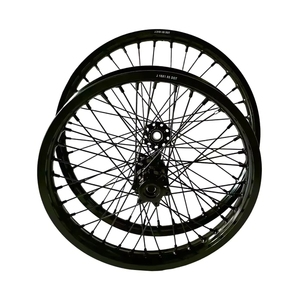 Rueda Delantera Negra para Motocicleta <span class=keywords><strong>Oset</strong></span> 24.0R, Nueva Rueda Ultra de Aleación de Aluminio para Bicicleta Eléctrica de Montaña - Product Image 4