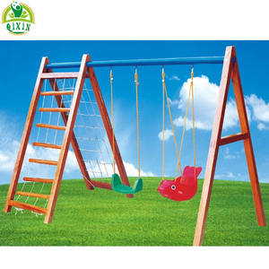 Arche de jardin en bois de plein air, pont en bois fait à la main avec rails sur les deux côtés, qx-08f - Product Image 6