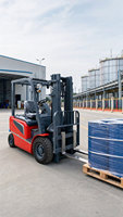 Chariot élévateur électrique antidéflagrant certifié ATEX de 3 tonnes pour entrepôt de revêtements chimiques, chariot élévateur à batterie sûr DIYA