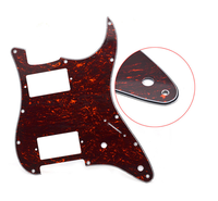 Pickguard de guitare à coquille de tortue rouge ST SSS