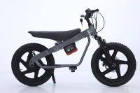 Vélo électrique d'équilibre pour enfants, stable, avec amortissement des chocs, pour les trajets en extérieur et la pratique du cyclisme