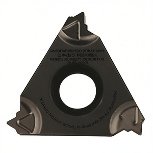 Inserto de Roscado Tipo E Iso Métrico de Perfil Completo con Fresa de Precisión y Rompecáscaras Sinterizado - Product Image 2