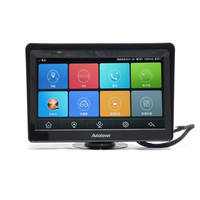 Moniteurs tactiles de 9 à 10 pouces avec enregistrement DVR, wifi 4G, Navigation GPS FM, pour camion, remorque, boîte, camion, Bus, RV