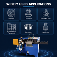 Machine de soudage d'anneaux CNC entièrement automatique de 3 à 8 mm avec commande PLC pour la fabrication de cerceaux en fil métallique