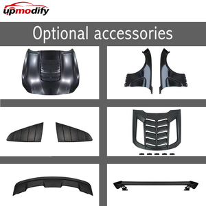 Kit de Carrocería Retrofit de Fábrica para <span class=keywords><strong>Ford</strong></span> <span class=keywords><strong>Mustang</strong></span> 2018 2019 <span class=keywords><strong>2020</strong></span> 2021 2022 2023, Actualización a <span class=keywords><strong>GT500</strong></span> <span class=keywords><strong>Shelby</strong></span>, Conjunto de Parachoques - Product Image 6