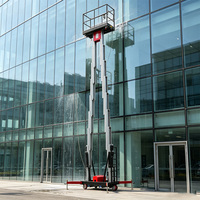 Plateforme élévatrice verticale électrique compacte certifiée CE ISO avec flèche rotative pour espaces étroits – Vente en gros