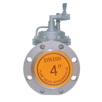 Vanne à flotteur télécommandée 100X-16P en acier inoxydable CF8 à brides PN16 pour le contrôle du niveau d'eau hydraulique et l'incendie