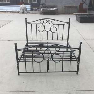 Cadres de lit en métal de conception moderne, lit king-size, lits gigognes en acier avec <span class=keywords><strong>rangement</strong></span> - Product Image 3