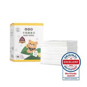 80 toallitas cuadradas de algodón no tejido para bebés sensibles, sin parabenos y suaves para lactancia, uso en seco y húmedo, sin fragancia. - Product Image 6