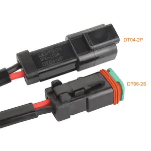 Deustch DT04-2P DT06-2S Mannelijke Vrouwelijke Connector Automotive Auto Kabelboom Voor Automotive