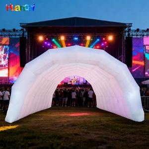 Túnel inflable gigante, tienda inflable móvil, precio bajo de fábrica, promoción personalizada, arco inflable al aire libre para eventos - Product Image 1