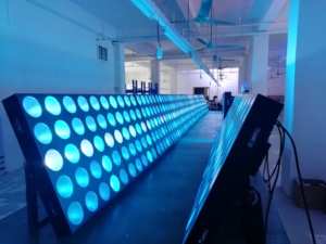 Lampu Matrix LED RGB 3in1 25x9W DMX512 Kontrol Pixel untuk DJ Disko Latar Panggung Pernikahan Klub Pesta 5x5 Led <span class=keywords><strong>Blinder</strong></span> - Product Image 5