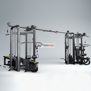 Appareil de fitness multifonctionnel 8 stations, système d'entraînement par câble croisé, ensembles sportifs avec porte carrée YW-1756 D - Product Image 5