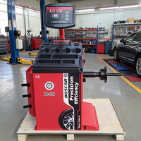 Équilibreuse de roues automatique pour atelier automobile avec précision de 1g et vitesse de 200 tr/min – Machine d'inspection et d'entretien de véhicules