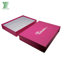 Caja de cartón y papel de lujo con logotipo personalizado al por mayor, caja de ropa para camisetas, Cajas de Regalo para ropa